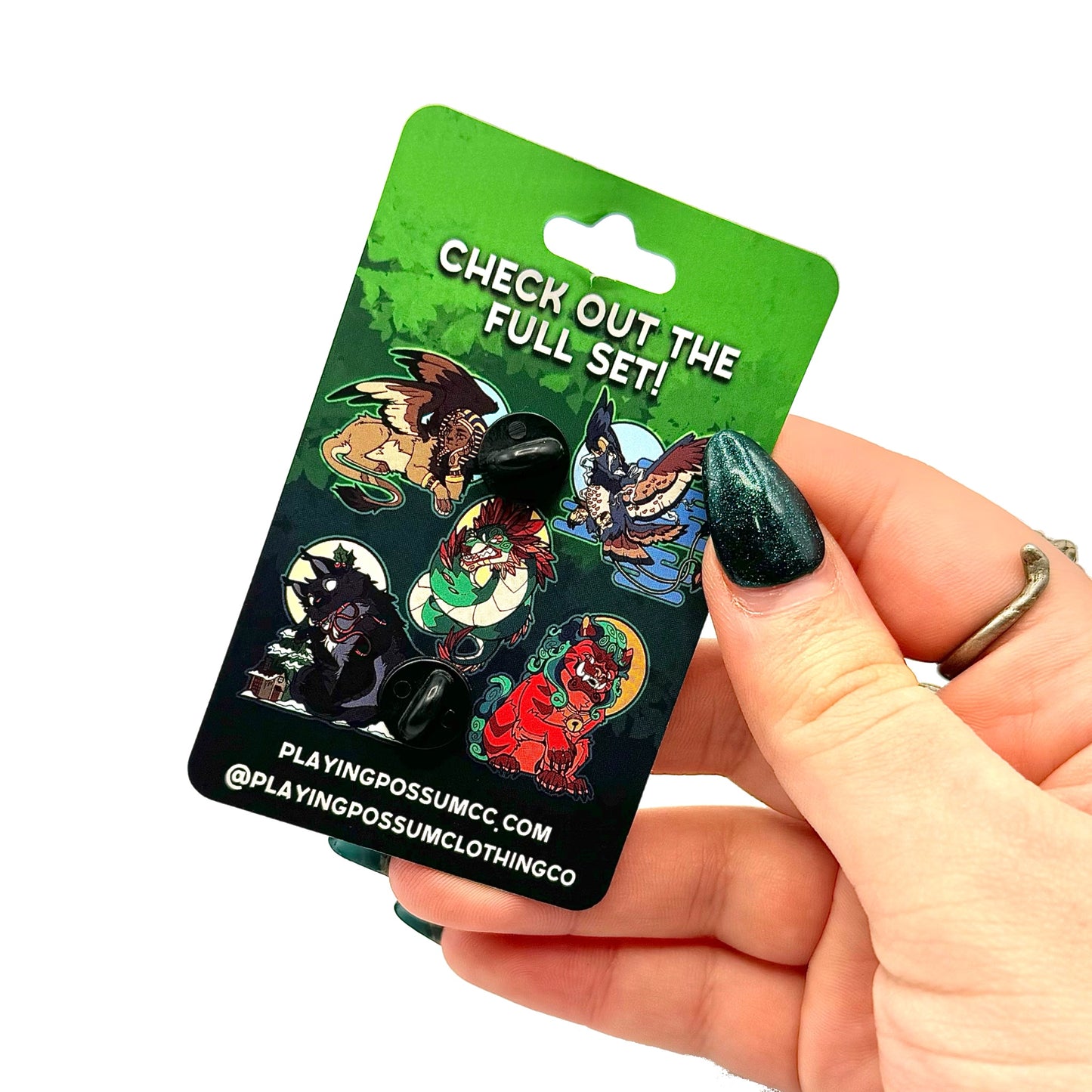 Folk & Fable Enamel Pin Set (Series Two)