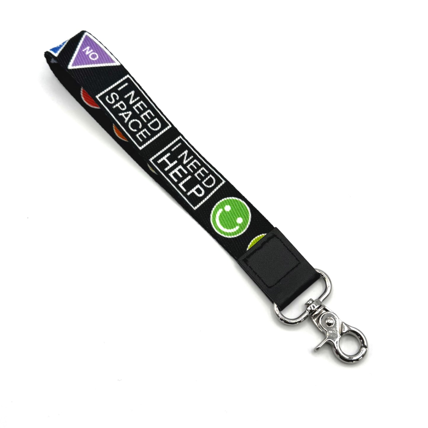 Communication Wristlet Lanyard