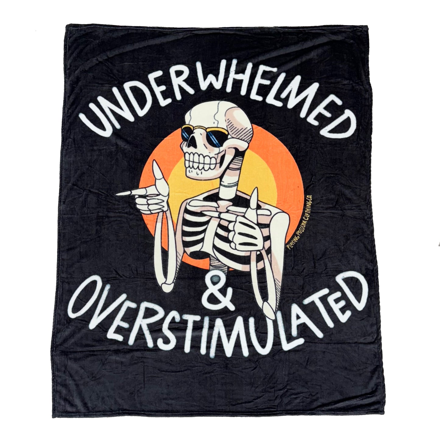 Underwhelmed and Overstimulated Blanket