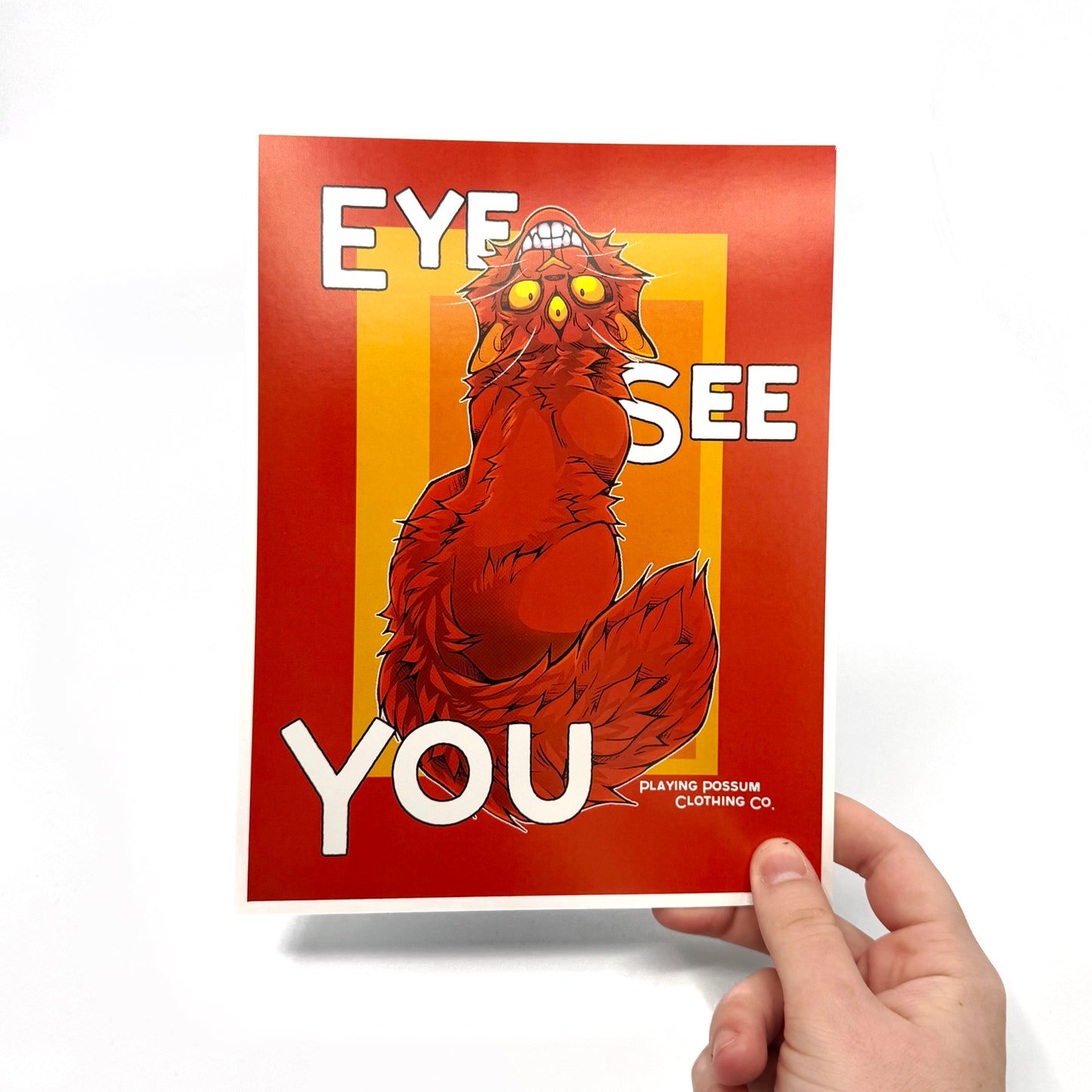 Eye See You Art Print