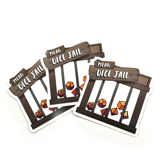 Dice Jail Sticker