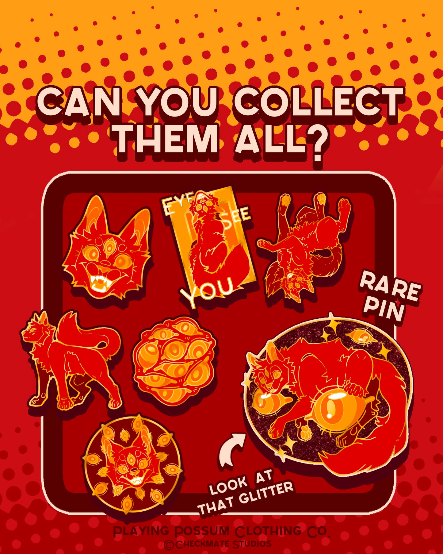 Seymour Mystery Enamel Pin Set Blind Bag