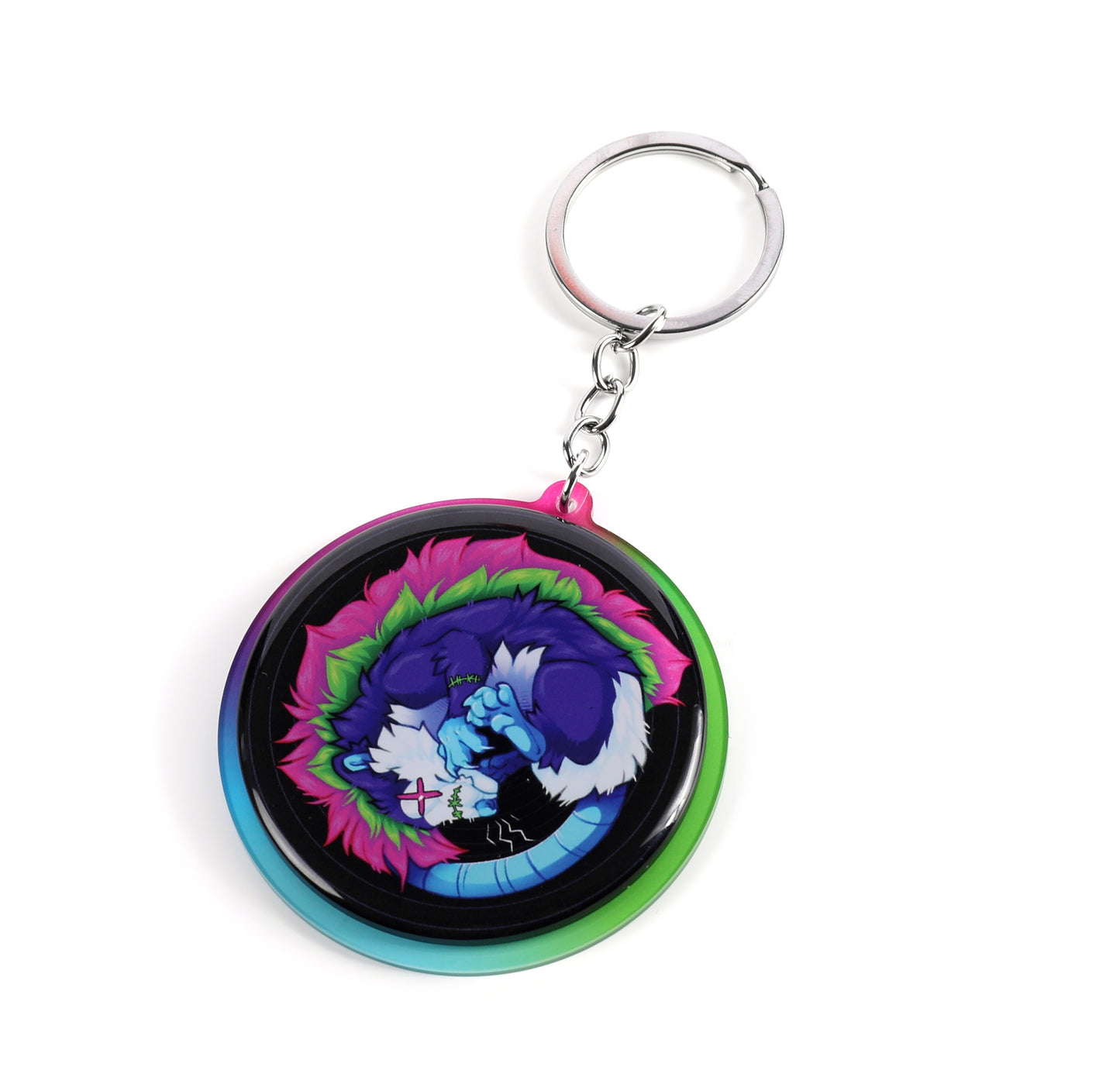 Feigning Death Victor Spinning Acrylic Keychain