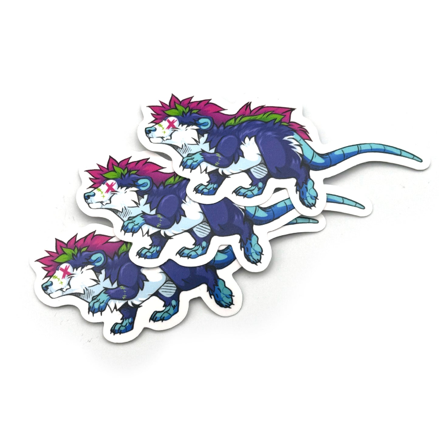 Possum Crossing Victor Sticker