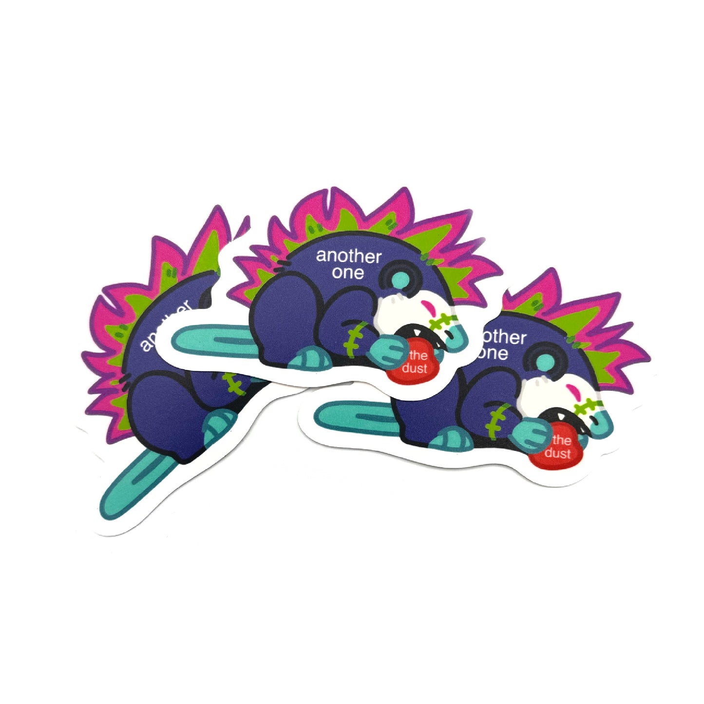 Another One Bites the Dust Victor Sticker