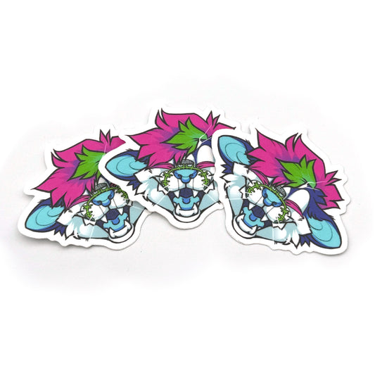 Grinning Victor Sticker