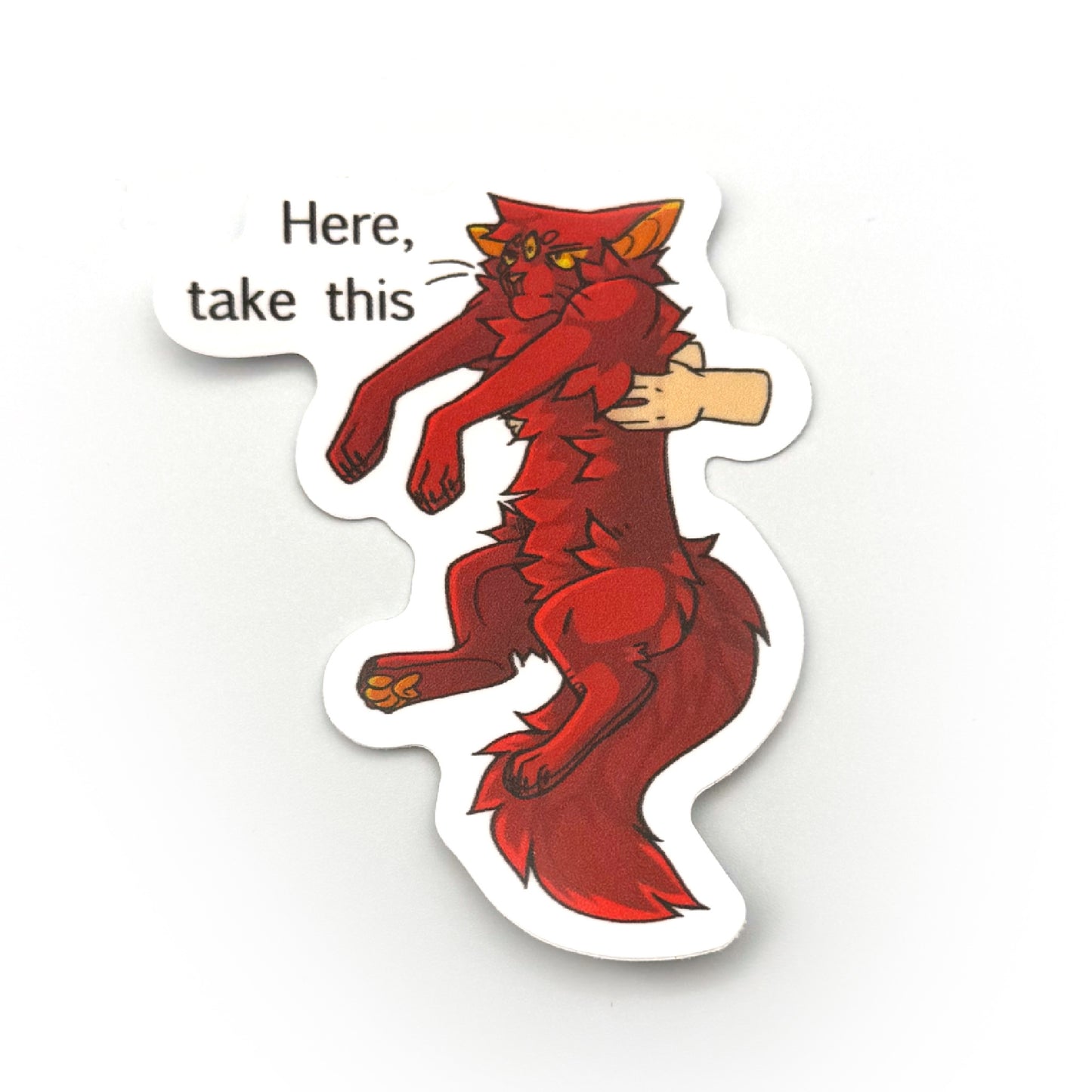 Here, Take This Seymour Sticker