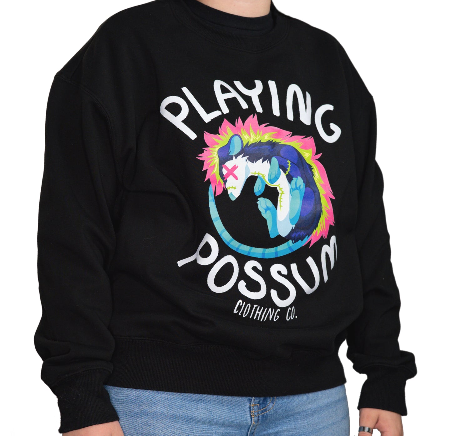 Playing Possum Logo Sweatshirt