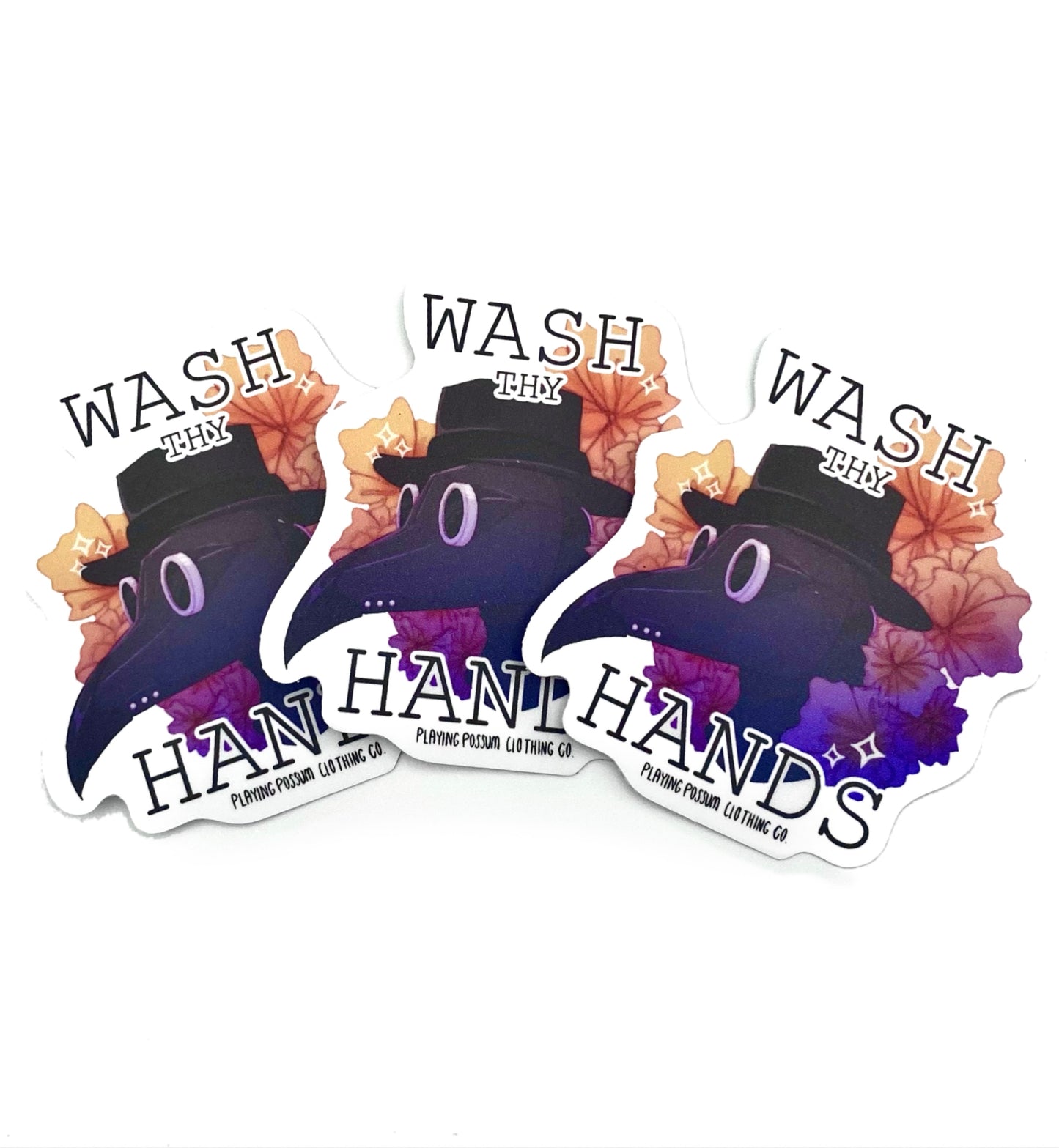 Wash Thy Hands Sticker