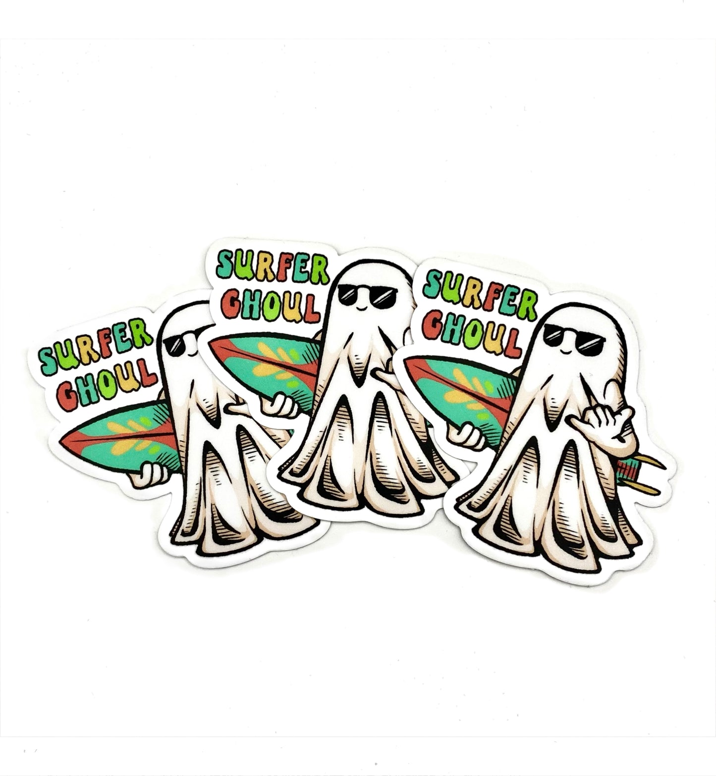 Surfer Ghoul Sticker