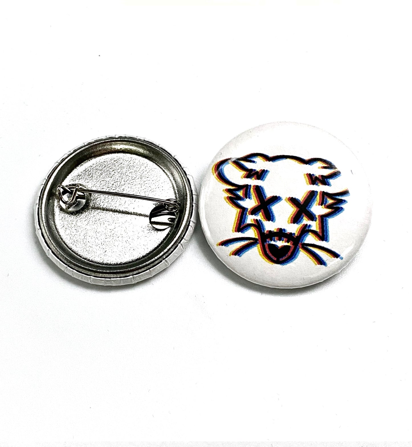 3D Possum Button Pin