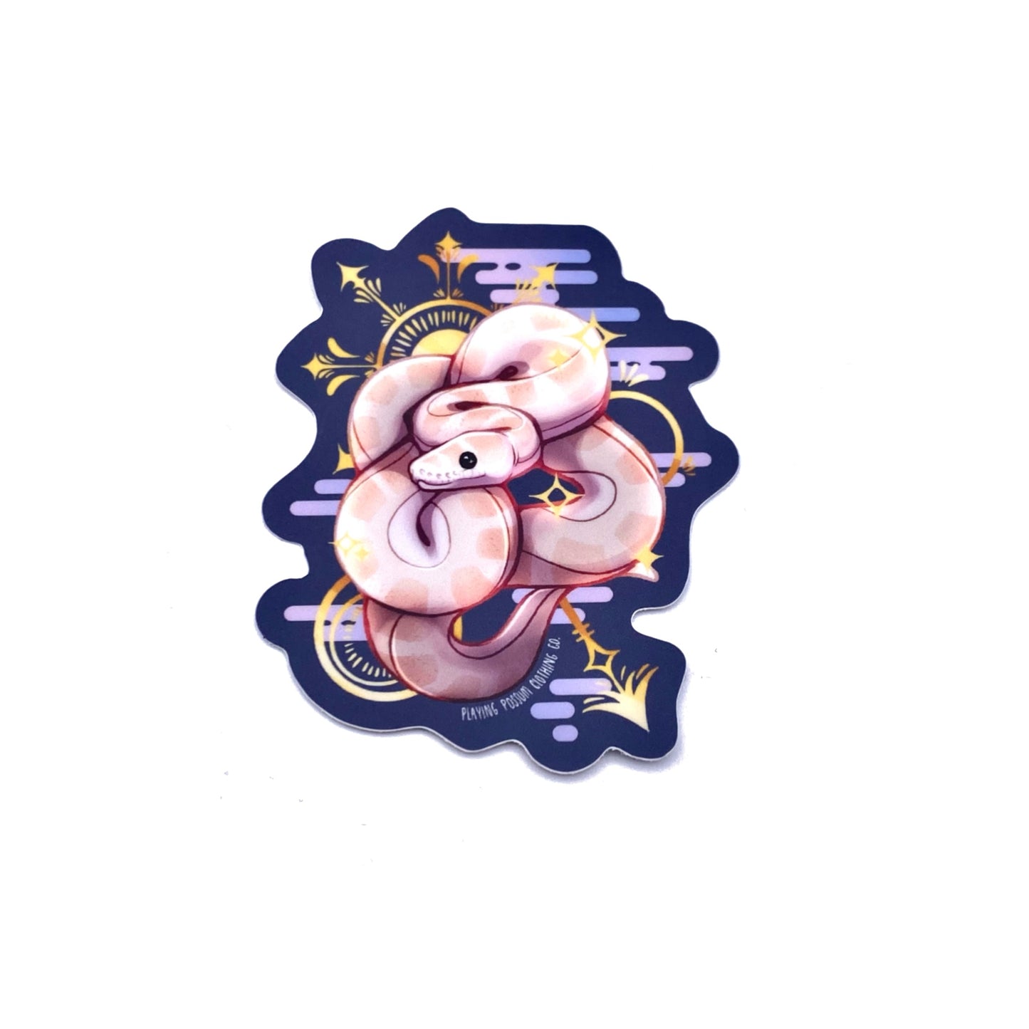 Clockwork Python Sticker
