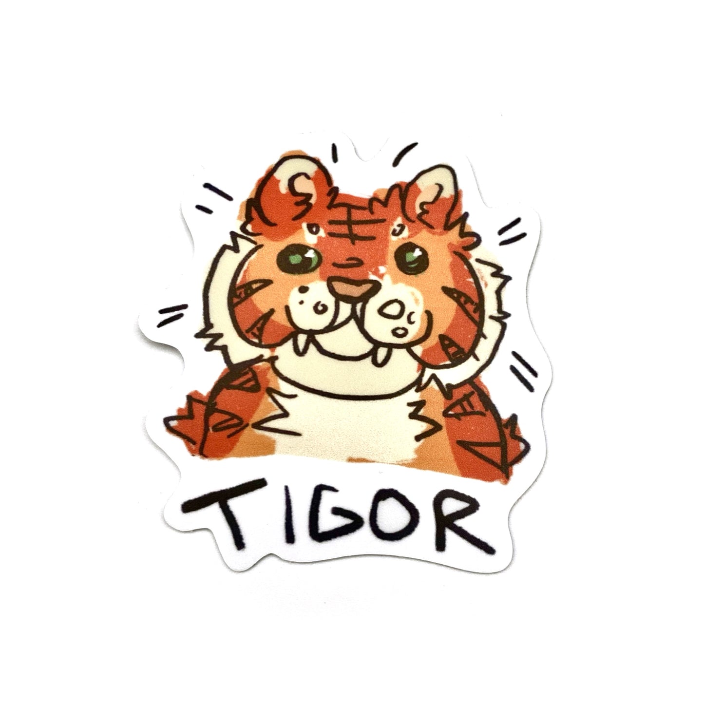 Tigor and Wulf Sticker Set
