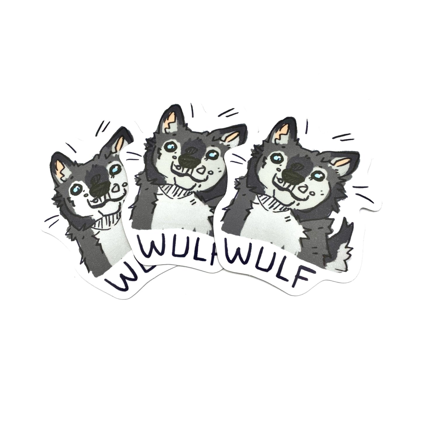 Tigor and Wulf Sticker Set