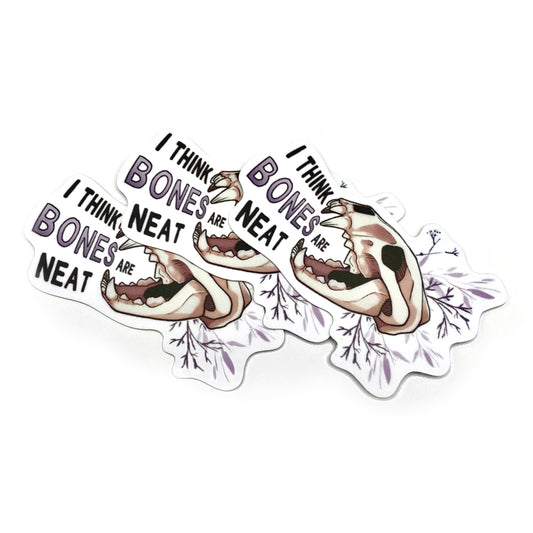 Bones are Neat Sticker