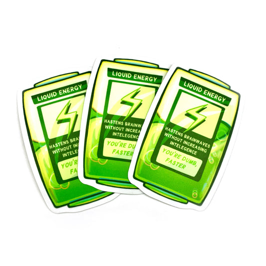 Liquid Energy Sticker