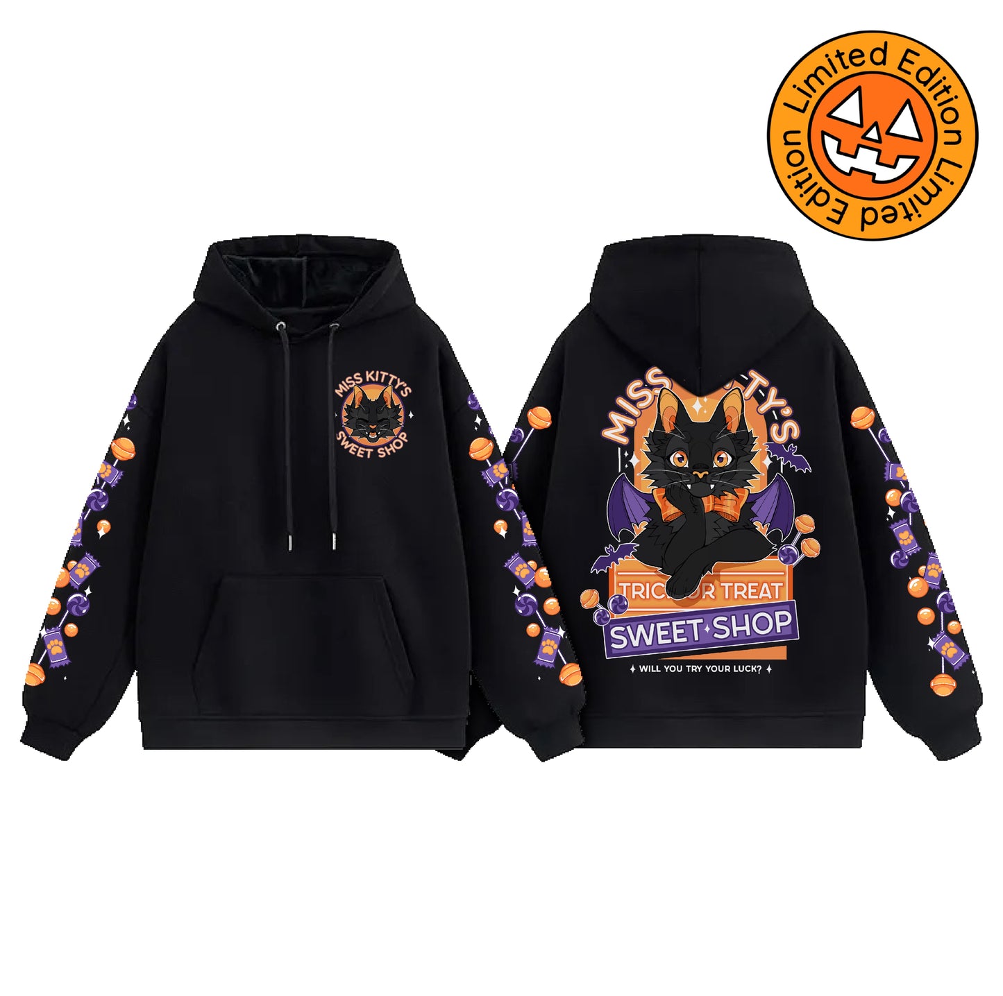 [Limited Edition] Miss Kitty's Sweet Shop Hoodie