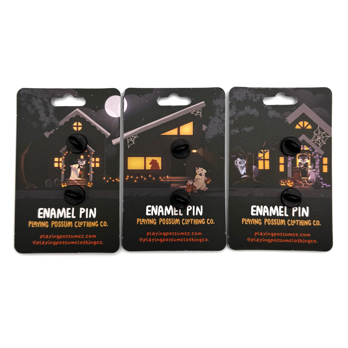 [Limited Edition] Trick or Treaters Enamel Pin Set