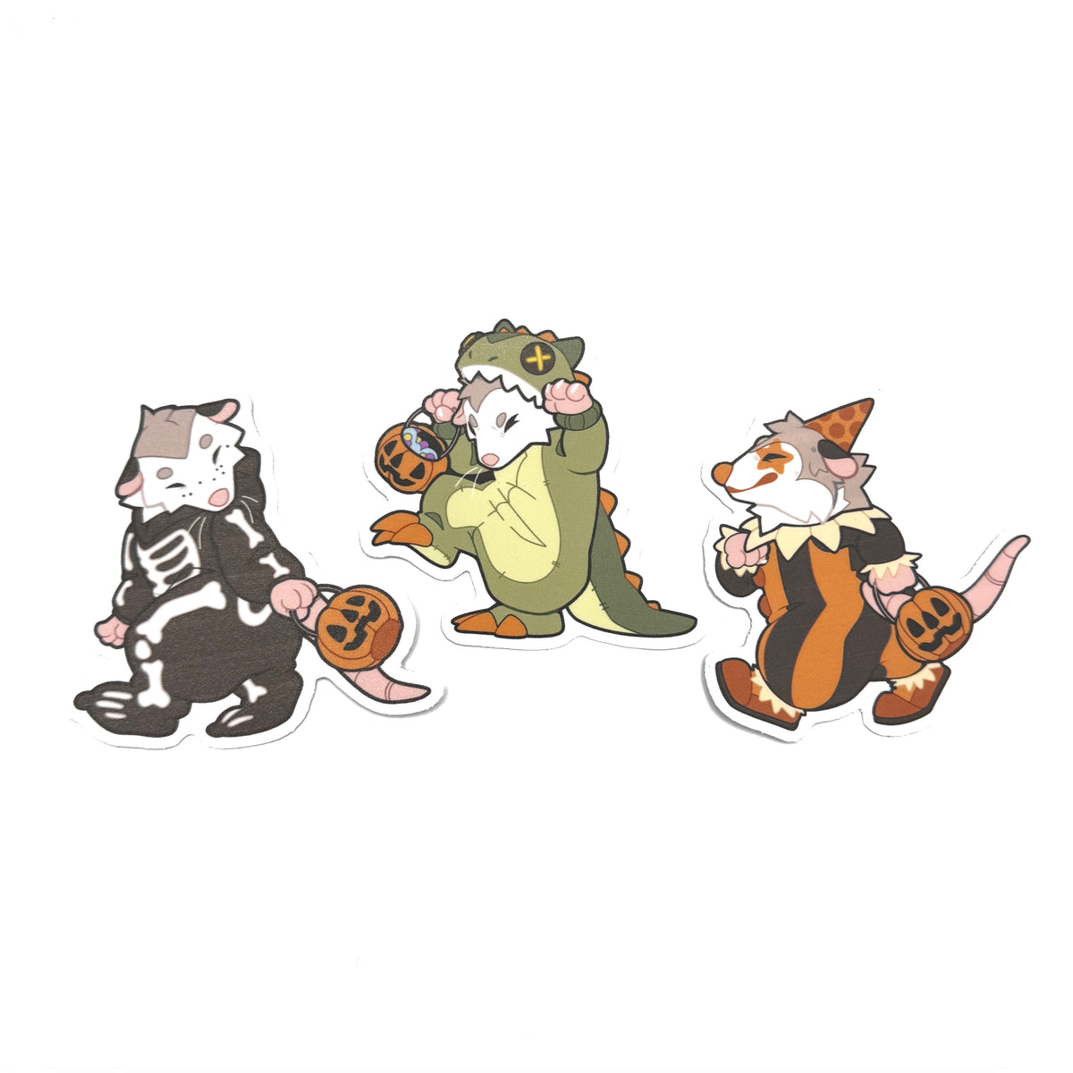 [Limited Edition] B-Grade Trick or Treaters Sticker Set