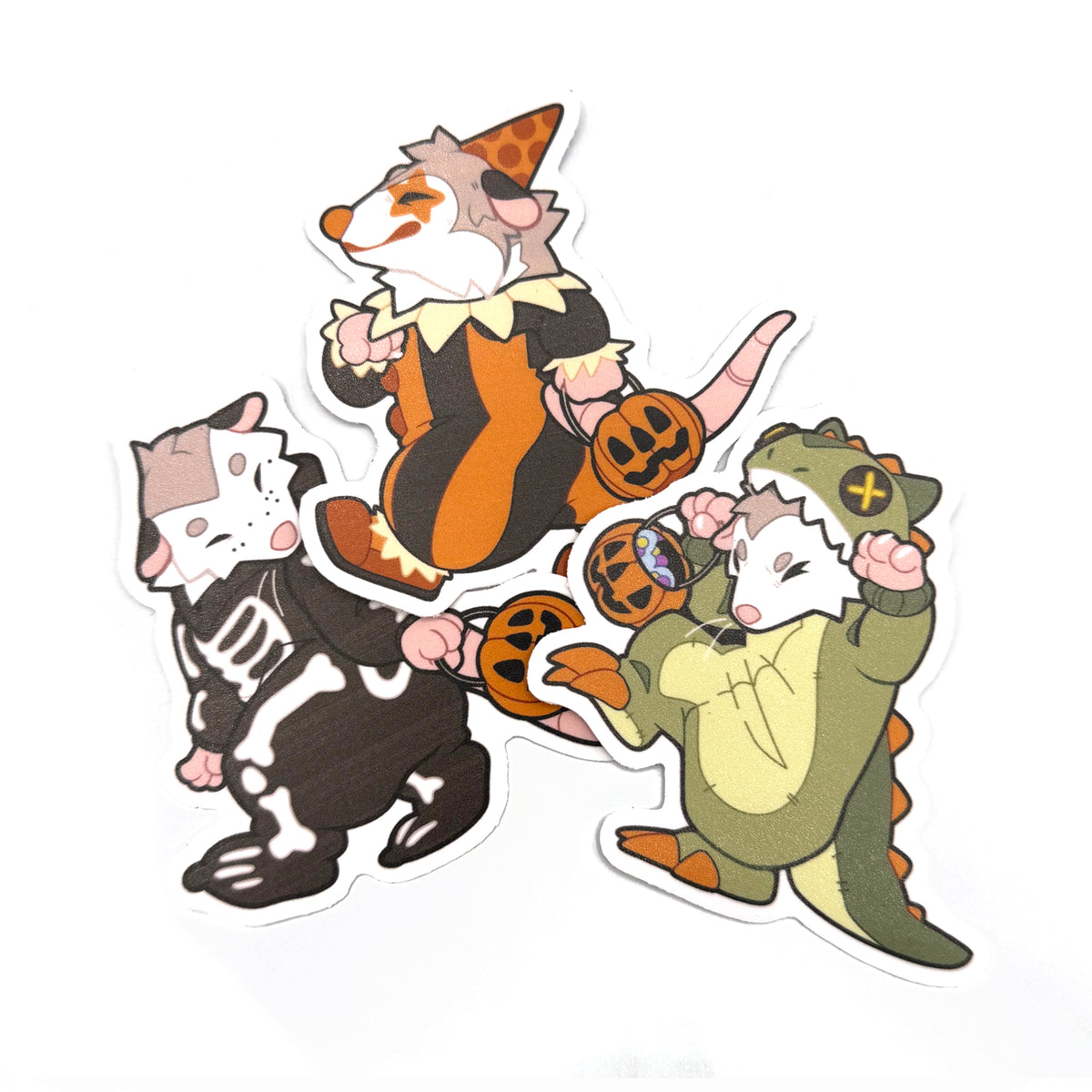 [Limited Edition] B-Grade Trick or Treaters Sticker Set
