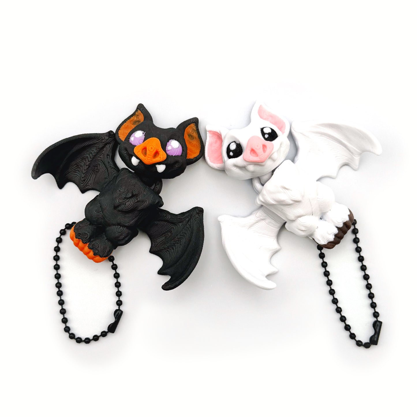 [Limited Edition] 3D Printed Fidget Bat Keychain