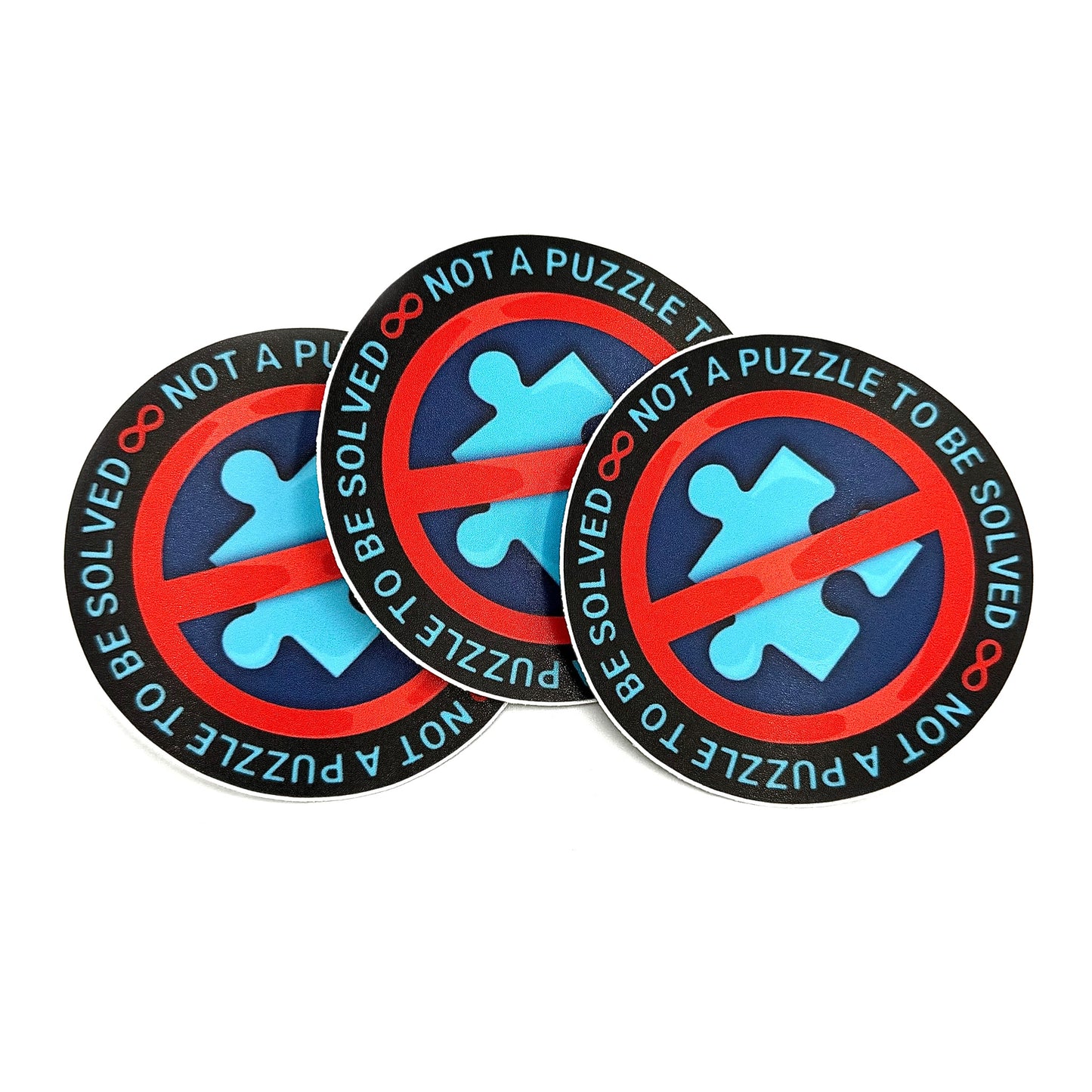 Not a Puzzle Sticker