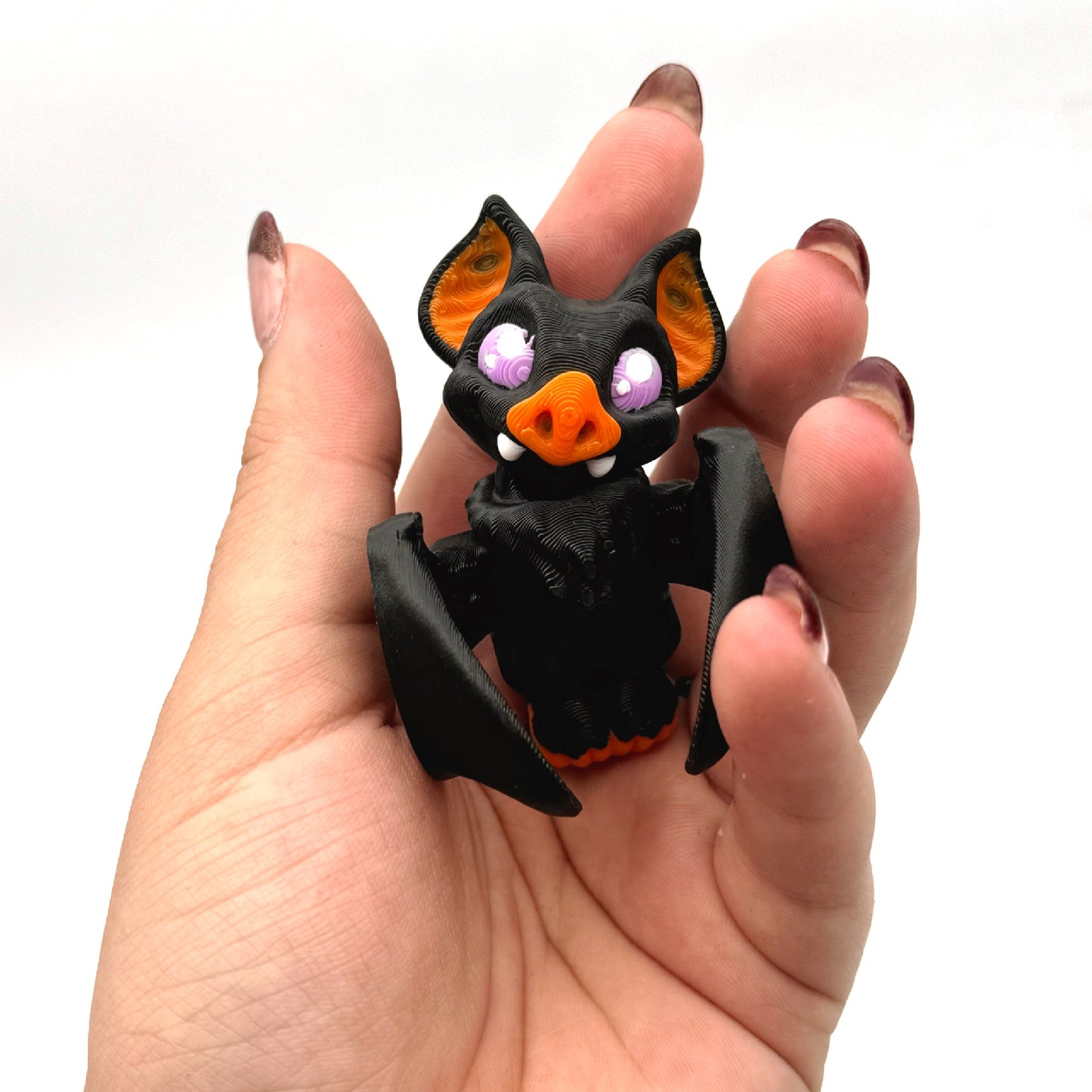 [Limited Edition] 3D Printed Fidget Bat Keychain