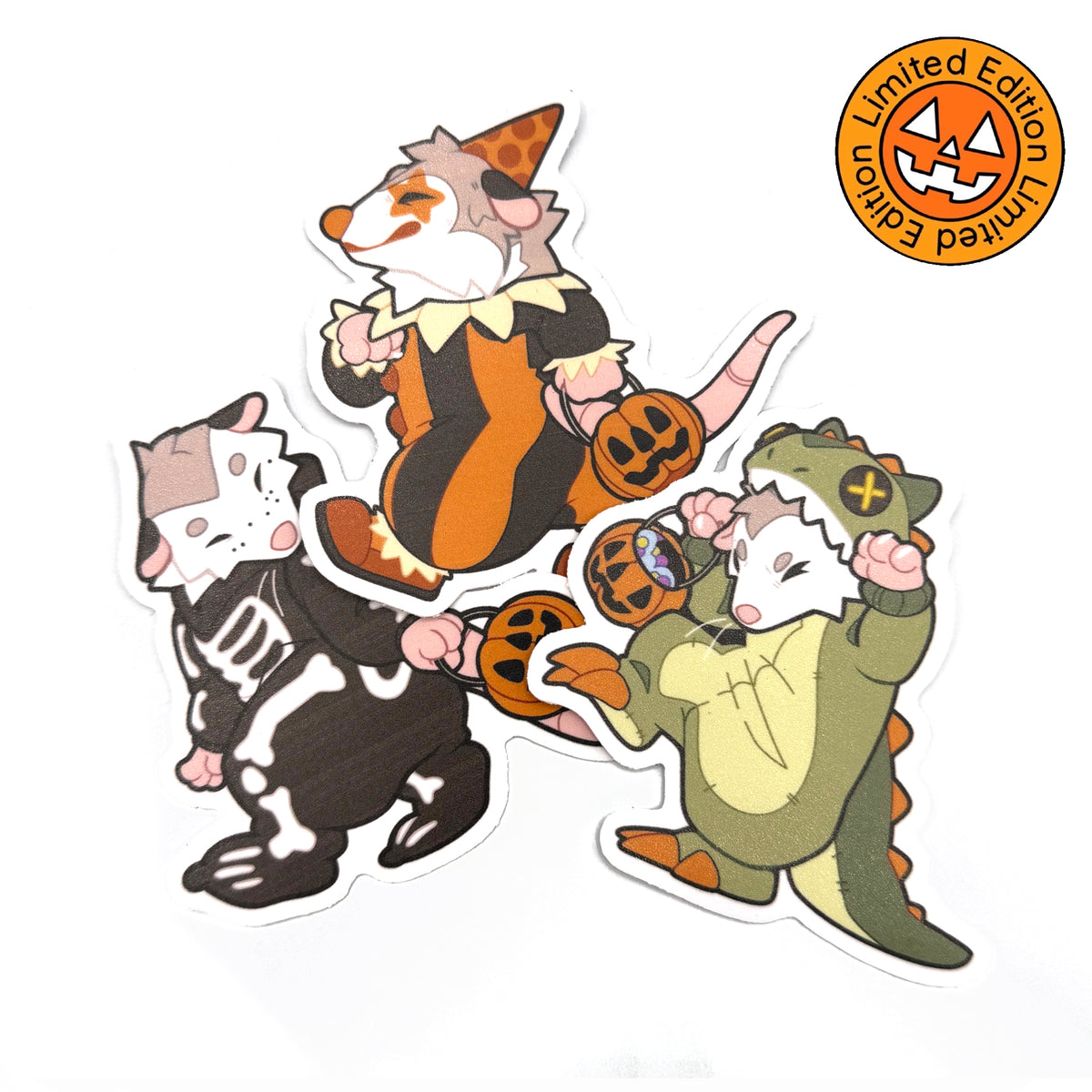[Limited Edition] B-Grade Trick or Treaters Sticker Set