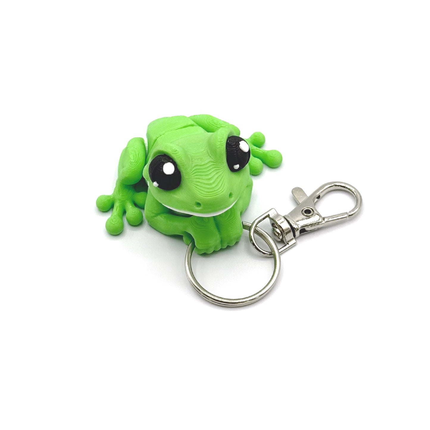 3D Printed Frog Keychain