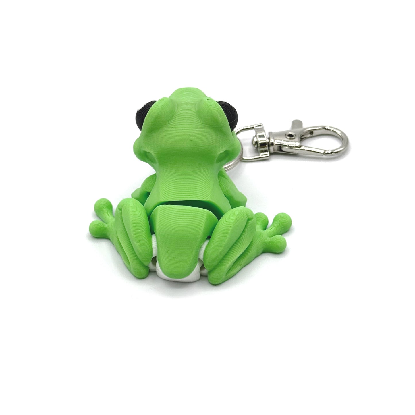 3D Printed Frog Keychain