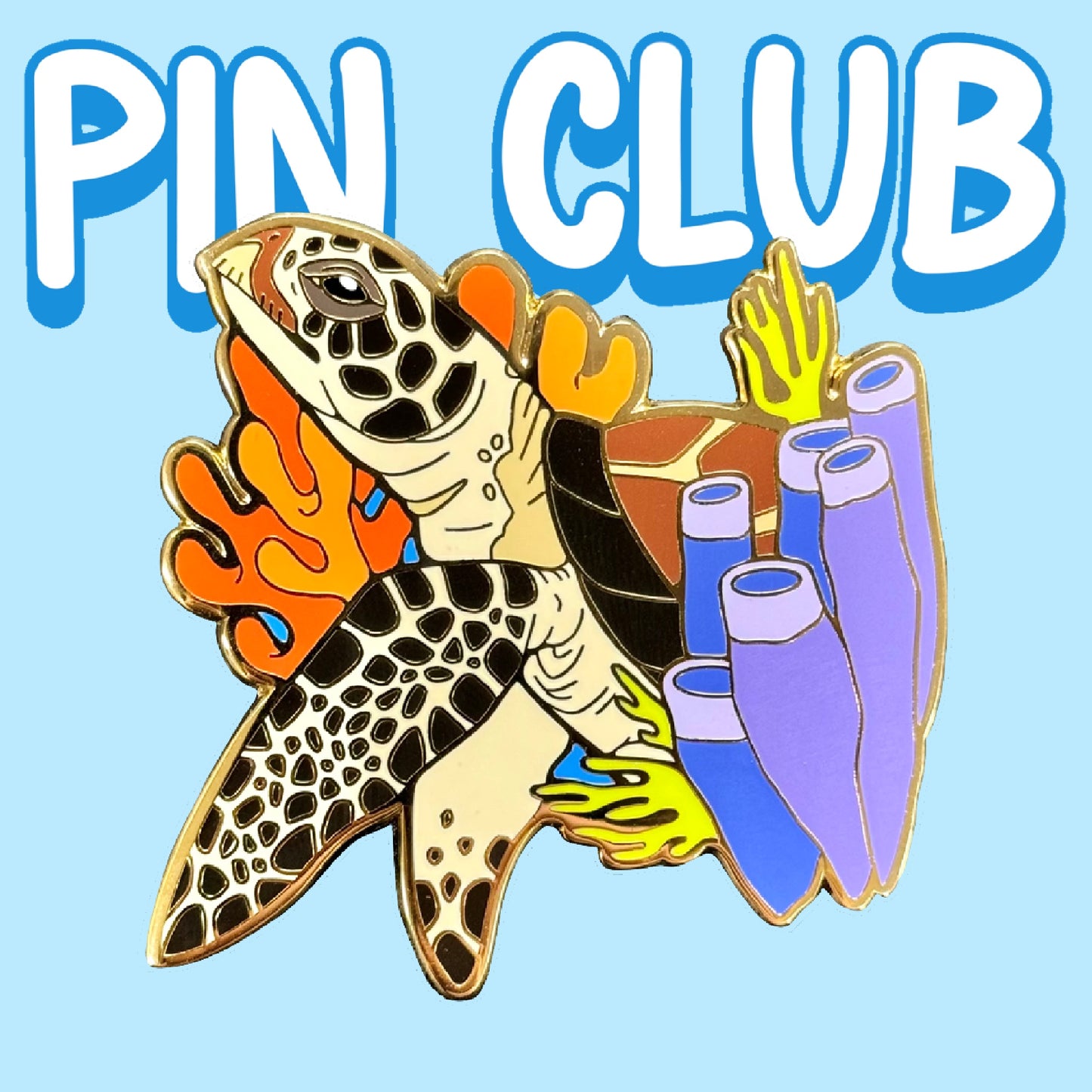 Endangered Species Monthly Enamel Pin Club