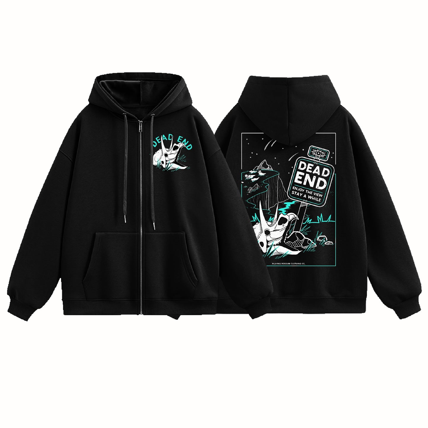 Dead End Zip-Up Hoodie [PREORDER]