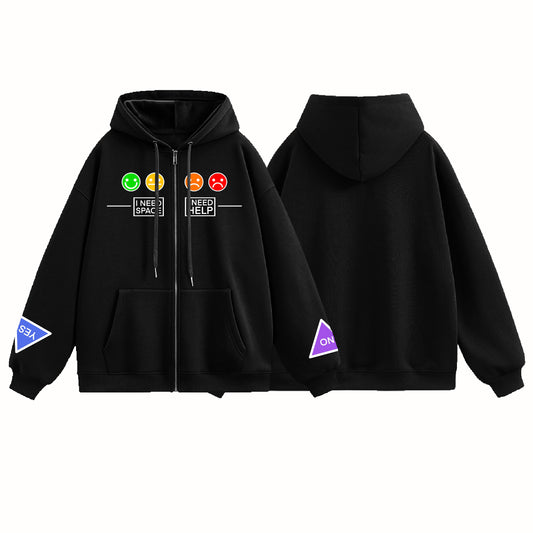 Communication Zip-Up Hoodie [PREORDER]
