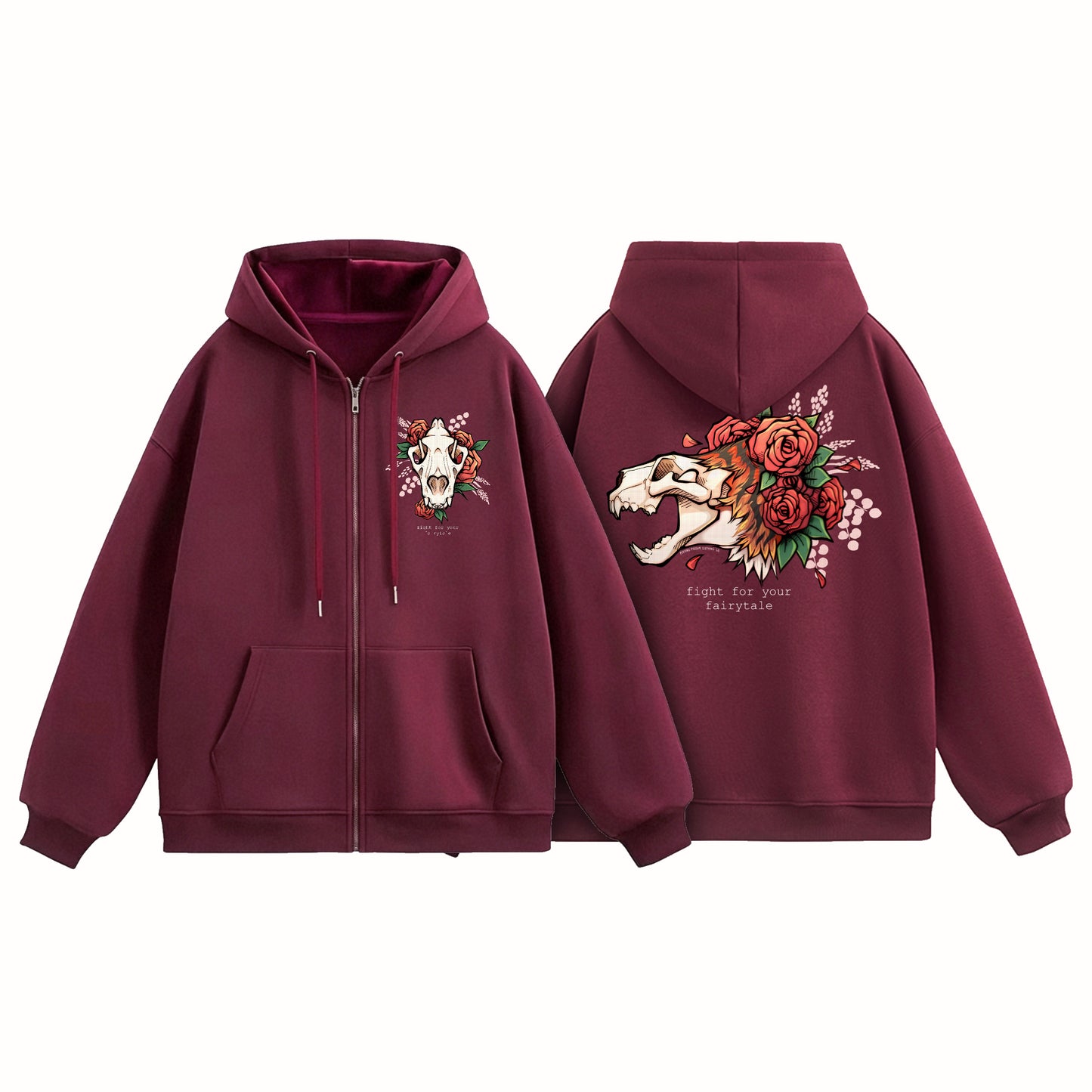 Fight For Your Fairytale Zip-Up Hoodie [PREORDER]