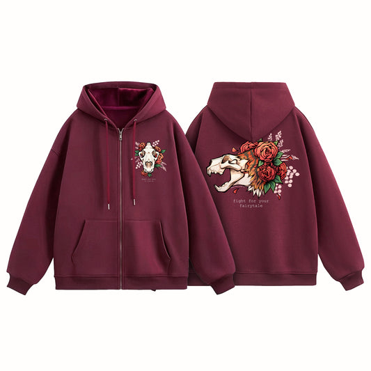 Fight For Your Fairytale Zip-Up Hoodie [PREORDER]