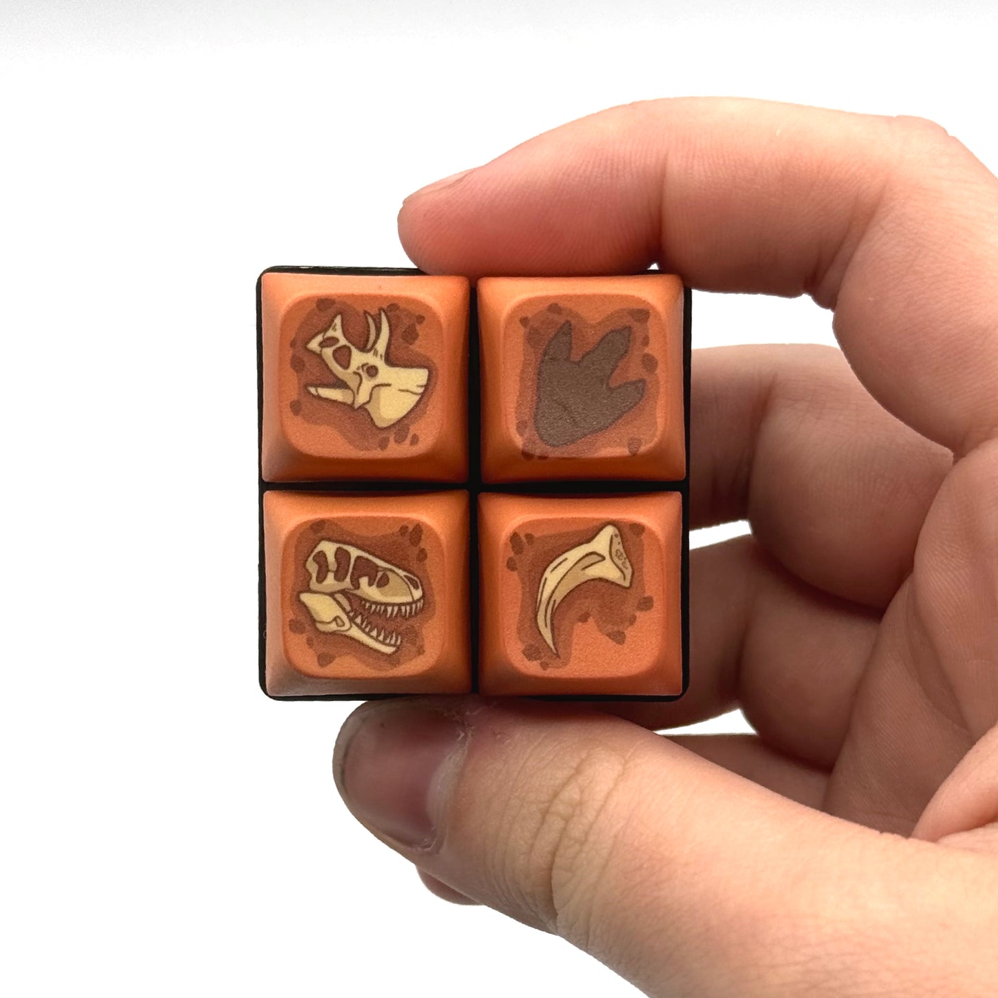 Dig Site Keyboard Keychain