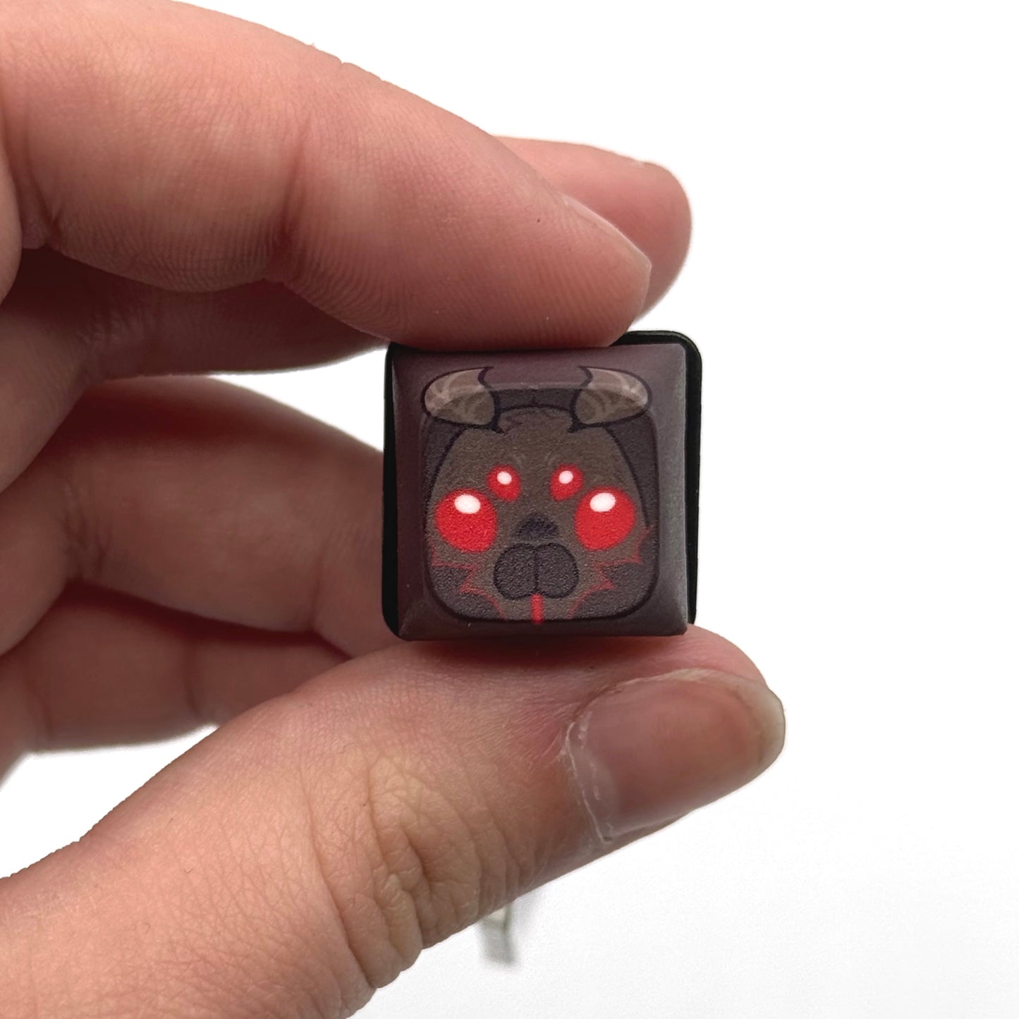 Mothman Keyboard Keychain