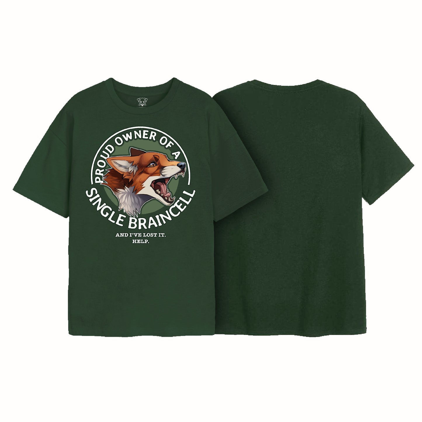 Single Braincell Fox T-Shirt