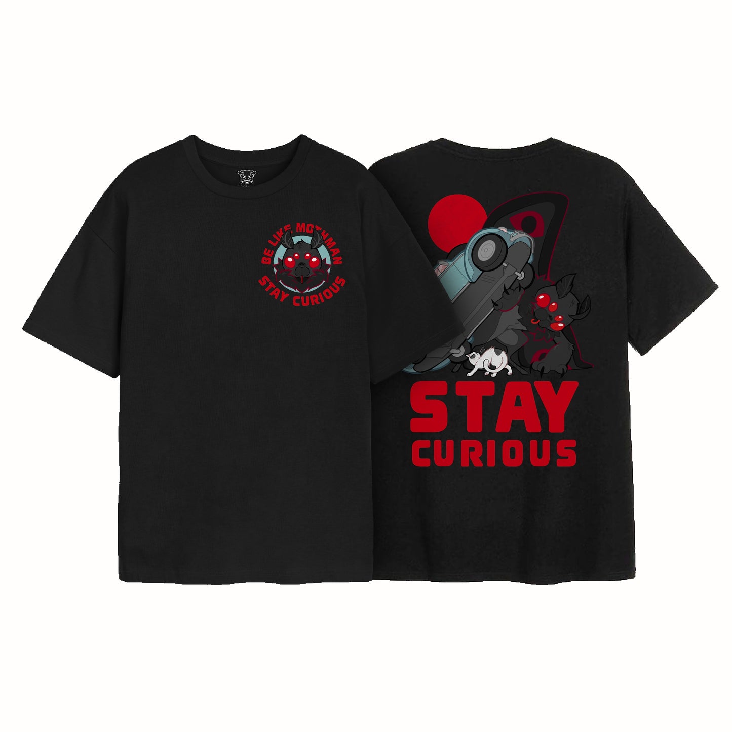 Curious Mothman T-Shirt
