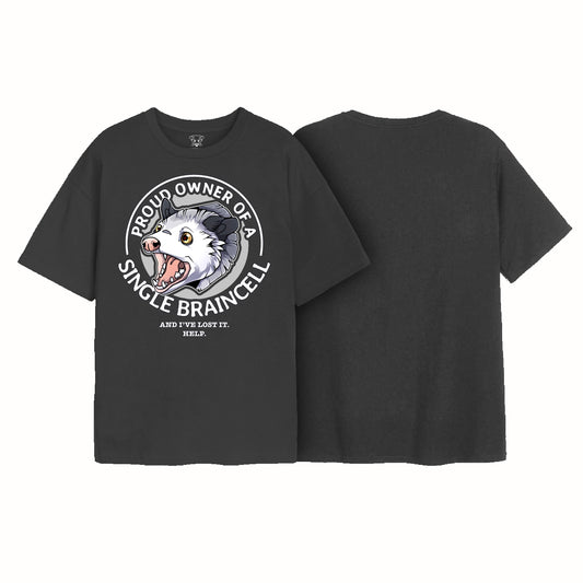 Single Braincell Possum T-Shirt