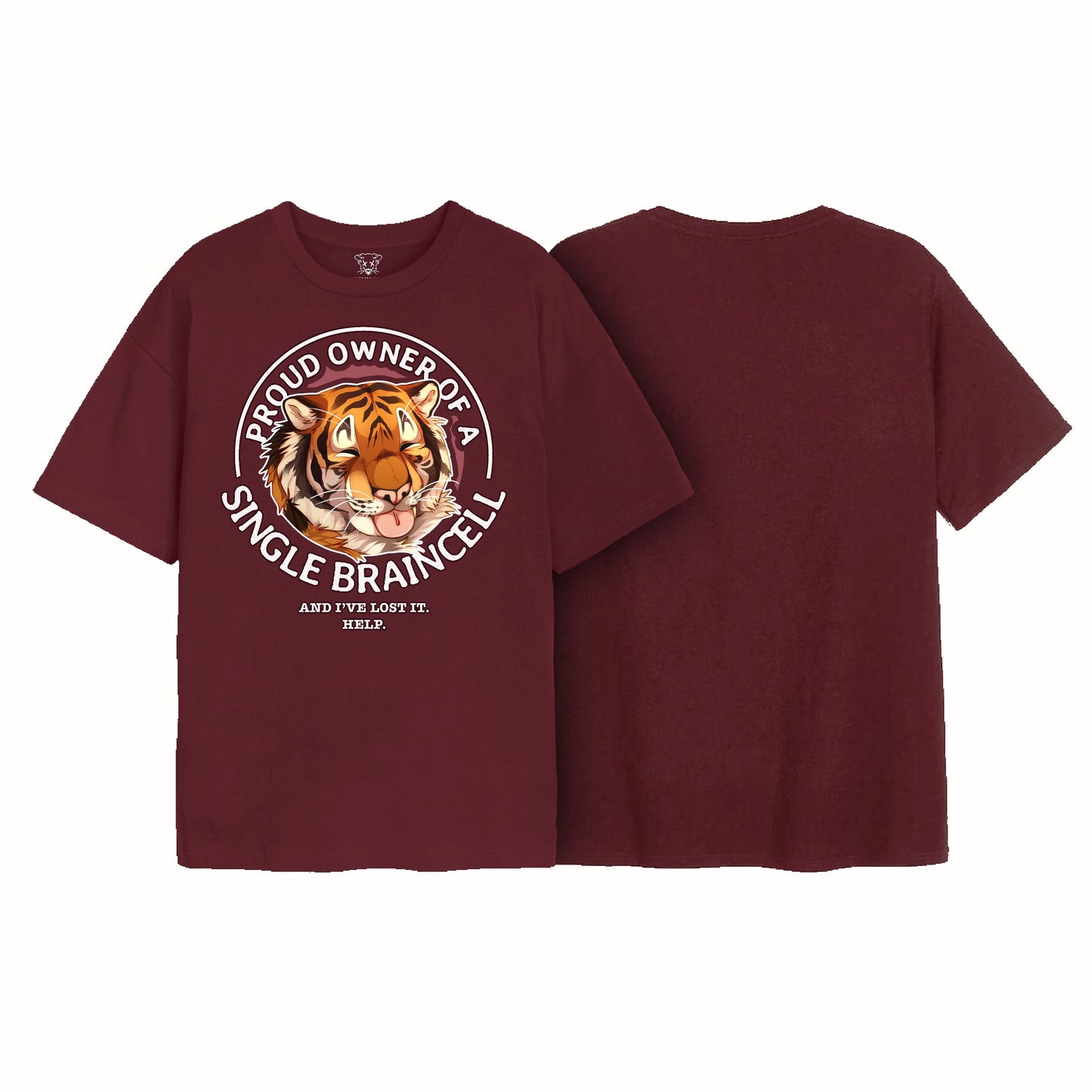 Single Braincell Tiger T-Shirt