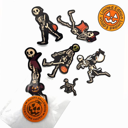 [Limited Edition] B-Grade Halloween Street Sticker Set