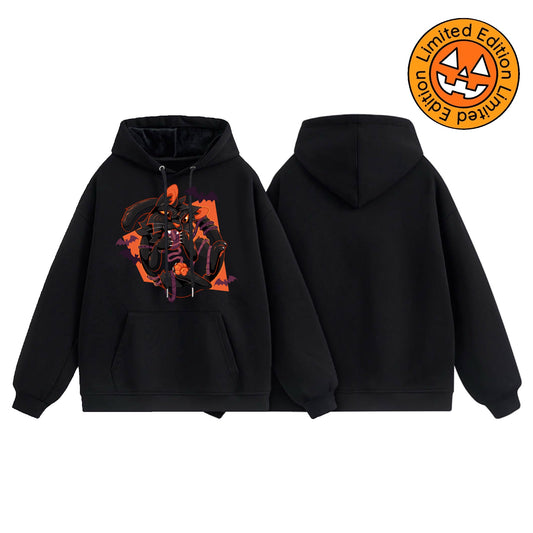 [Limited Edition] Tangled Up Black Cat Hoodie