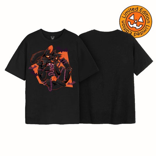 [Limited Edition] Tangled Up Black Cat T-Shirt