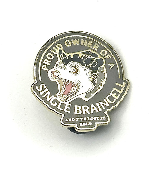 Single Braincell Enamel Pin