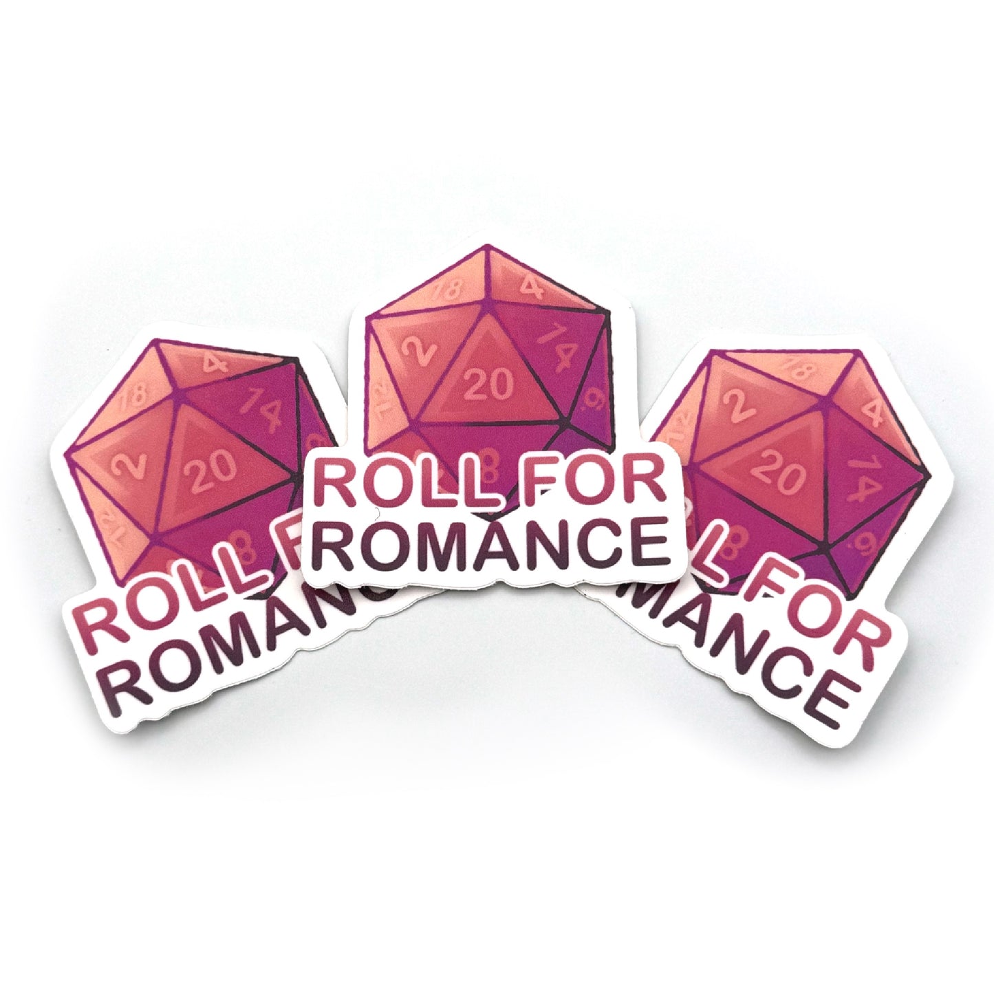 Roll for _____  D&D Sticker Set