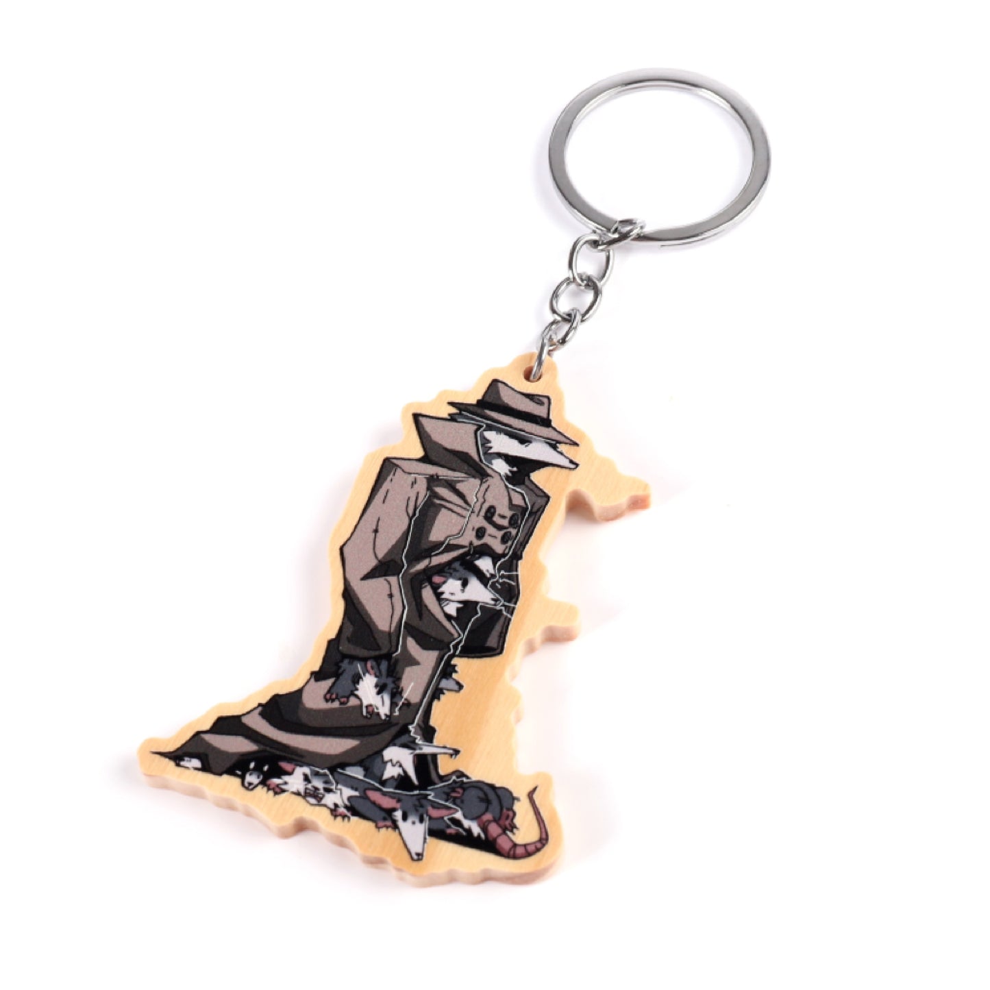 The Jerry Gang Wooden Keychain