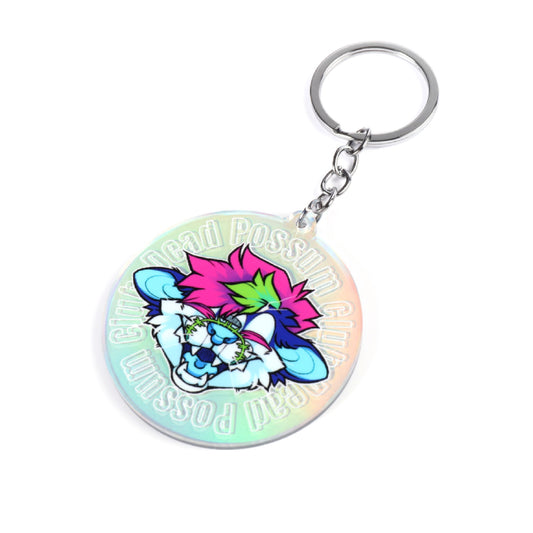 Dead Possum Club Acrylic Keychain