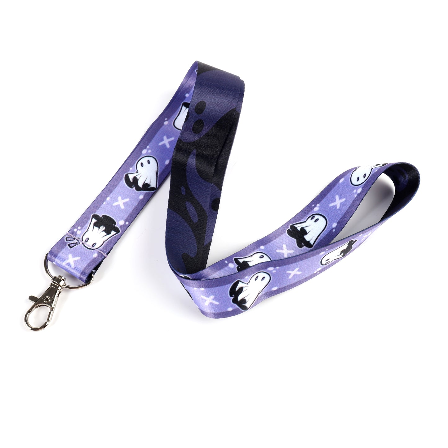 Lilac Ghosties Lanyard