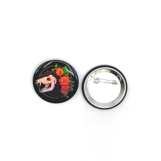 Beautiful Cycle (Back) Button Pin